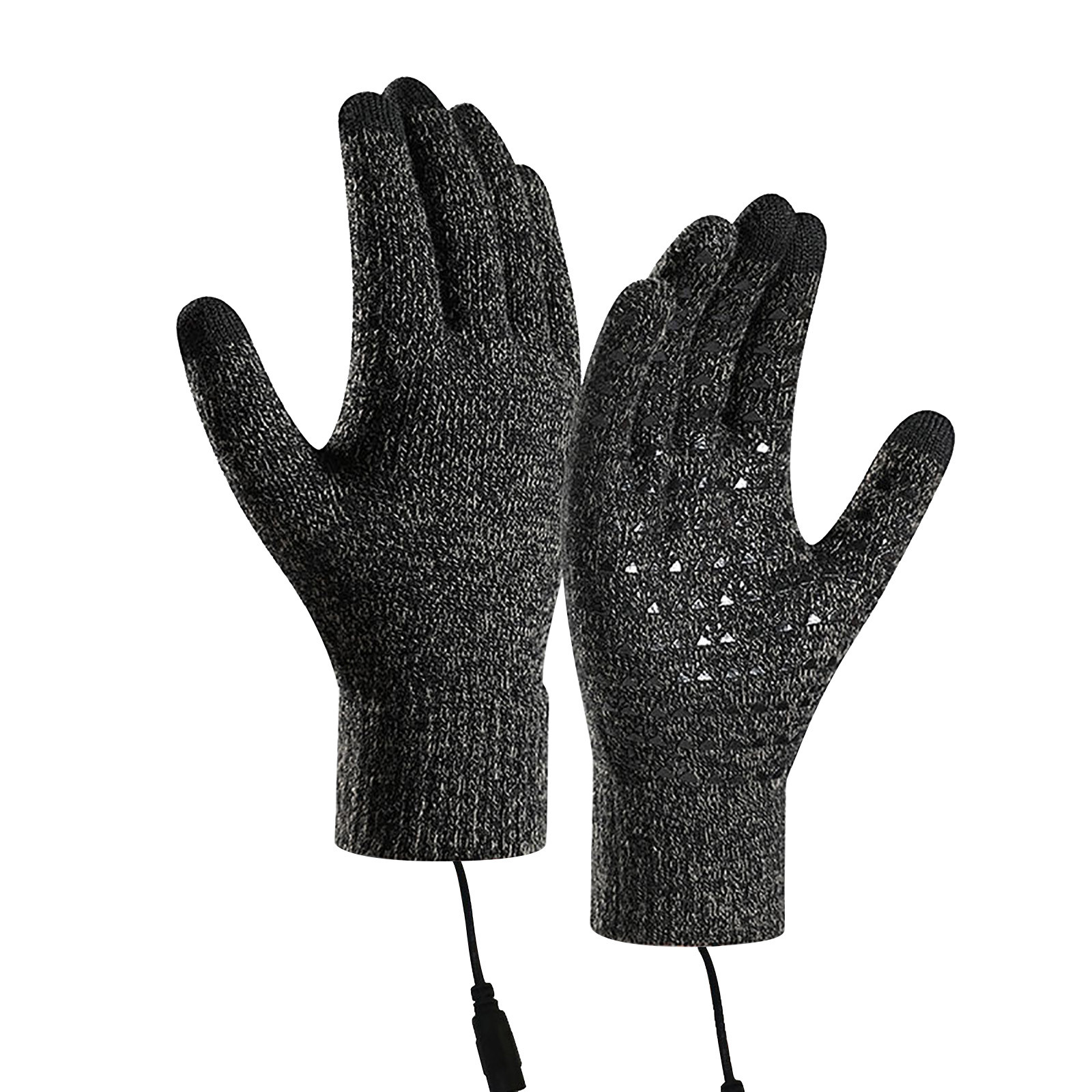 solacol Heated Gloves Heated Gloves for Men USB Heating Gloves USB Electric Heating Gloves Winter Warm Gloves Electric Heating Gloves